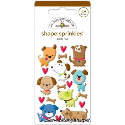 Doodlebug - Puppy Love Shapes
