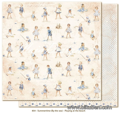 Maja Design - Summertime - Playing at the Beach 12x12"