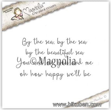 Magnolia - SeaSide - By the Sea - Text - Stamp