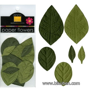 Bazzill: Paper Flowers -  Assorted Leaves