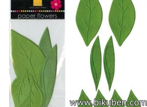 Bazzill: Paper Flowers -  Slender Leaves