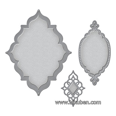 Spellbinders - Nestabilities - Labels Fifty Six - Decorative Elements - Dies