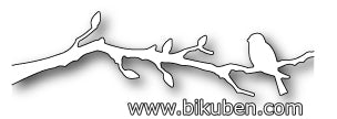 Poppystamps - Dies - Quiet Bird Sash