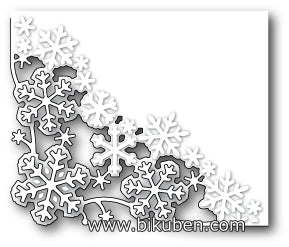 Poppystamps - Dies - Crystalline Corner
