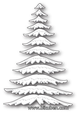 Memory Box - Marvelous Pine Snowy Branches Die