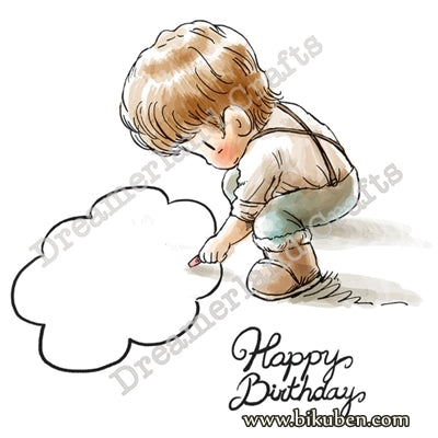 Dreamerland Crafts - Cling Stamp - Special Message for You