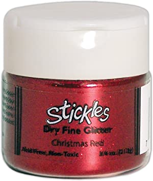 Ranger - Stickles Dry Glitter - Christmas Red