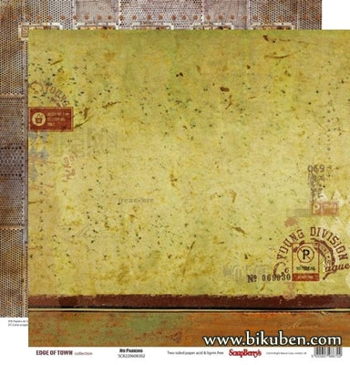 Scrapberry's - Edge of Town - No Parking 12x12"