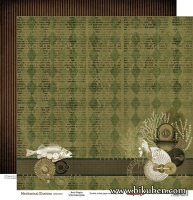 Scrapberry's - Mechanical Illusions - Anti-Utopia 12x12"