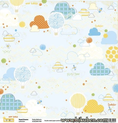 Scrapberry's - Sweet Dreams - Pretty Balloons 12x12"
