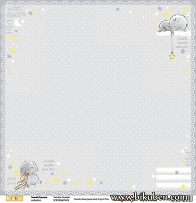 Scrapberry's - Sweet Dreams - Twinkle Twinkle 12x12"