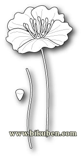 Poppystamps - Dies - Small Iceland Poppy