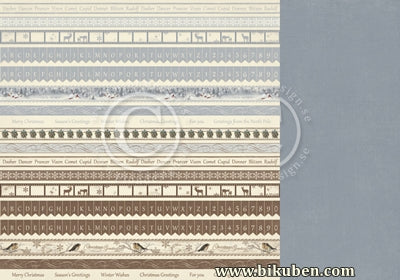 Pion Design - Greetings from the North Pole - Borders 12x12"