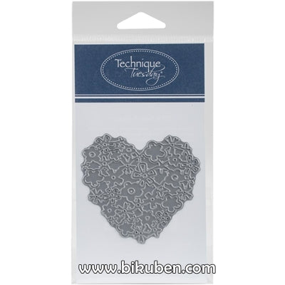 Technique Tuesday - DIY Steel Die - Lacy Heart
