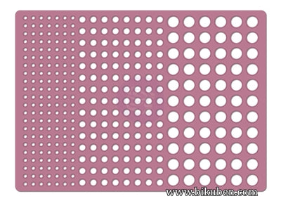 Prima - Purple Metal Die - Confetti Circles