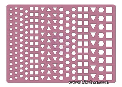 Prima - Purple Metal Die - Confetti Varity