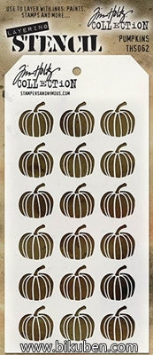 Tim Holtz - Stencil - Pumpkins