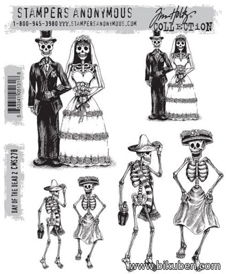 Tim Holtz Collection - Day of the Dead 2 - Stamps