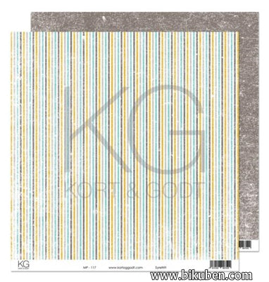 Kort & Godt - Papir - Brun 12x12"