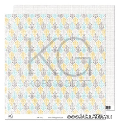 Kort & Godt - Papir - Brun 12x12"