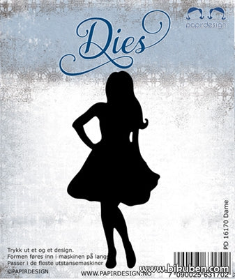 Papirdesign - Dies - Dame