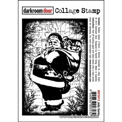 Darkroom - Jolly Santa - Cling Stamp