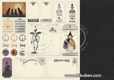 Pion Design - The Witching Hour - Tags 12x12"