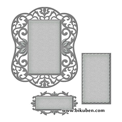 Spellbinders - Nestabilities - Labels Fifty Four - Decorative Elements - Dies