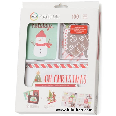 American Crafts - Project Life - Value Kit - Holly Jolly