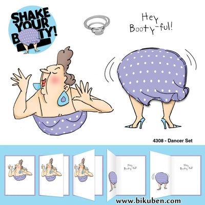 Art Impressions - Cling Mounted - Dancer Set