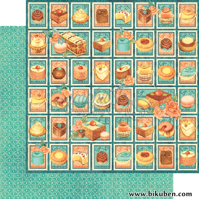 Graphic45 - Cafè Parisian - Postage Patisserie 12x12"