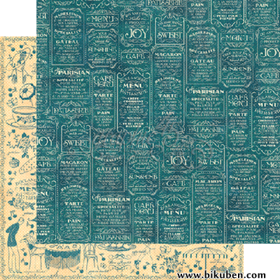 Graphic45 - Cafè Parisian - Bon Appètit 12x12"