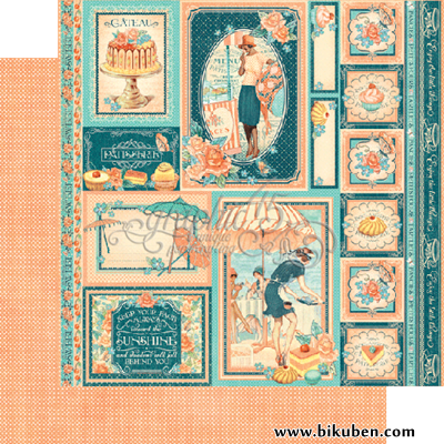 Graphic45 - Cafè Parisian - Cremè de la Cremè 12x12"