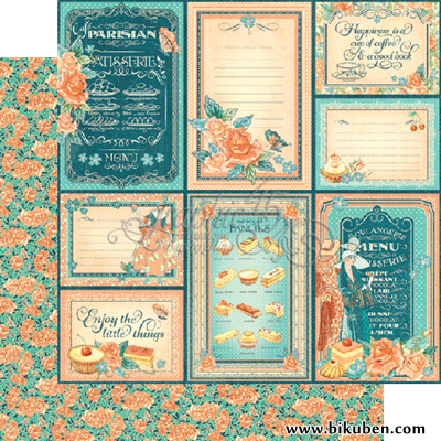 Graphic45 - Cafè Parisian - Life is Sweet 12x12"