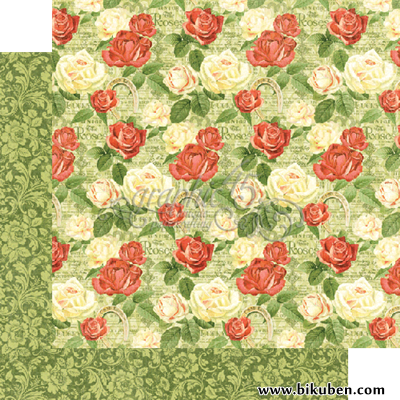 Graphic45 - Off to the Races - Run for the Roses 12x12"