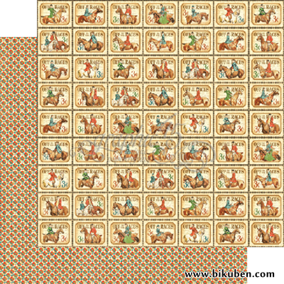 Graphic45 - Off to the Races - Kentucky Derby 12x12"