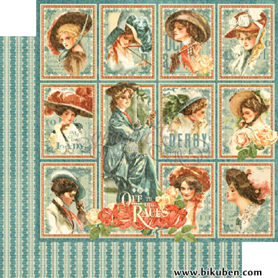 Graphic45 - Off to the Races - My Fair Lady 12x12"