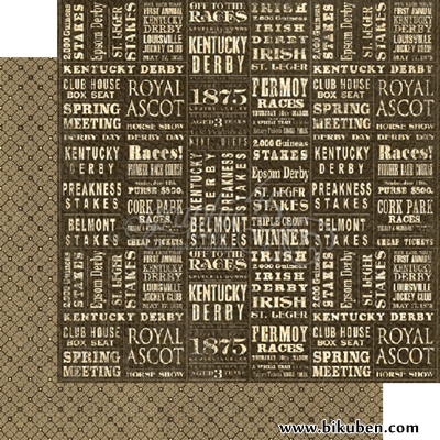 Graphic45 - Off to the Races - Take the Lead 12x12"