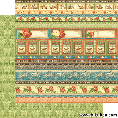 Graphic45 - Off to the Races - Equestrian Style 12x12"