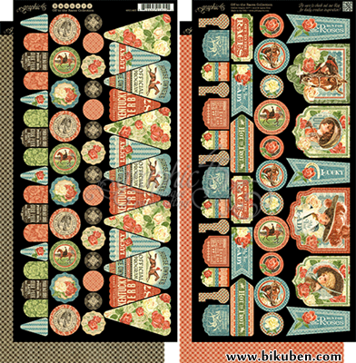 Graphic45 - Off to the Races - Banners