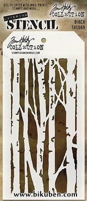 Tim Holtz - Stencil - Birch