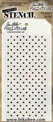 Tim Holtz - Stencil - Polkadot