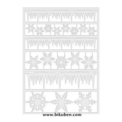 Tim Holtz - Ideaology - Alpha Parts - Frozen