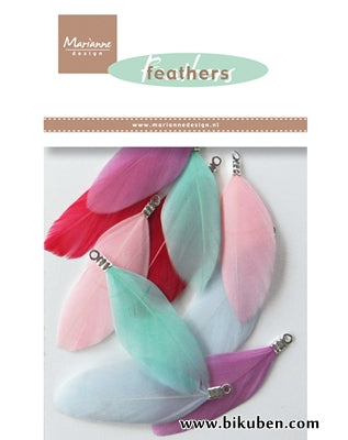 Marianne Design - Decortions - Feathers - Pastells 
