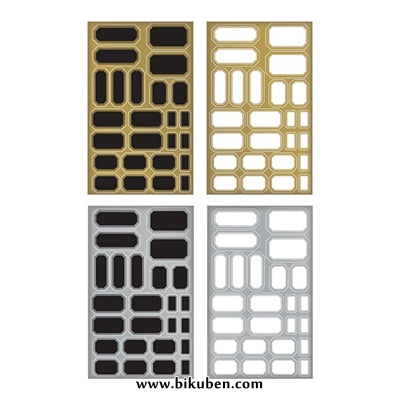 Tim Holtz - Idea-Ology - Metallic Stickers - Labels