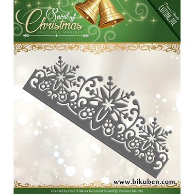 Precious Marieke - Snowflake Border Dies