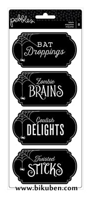Pebbels - Boo! - Label Stickers