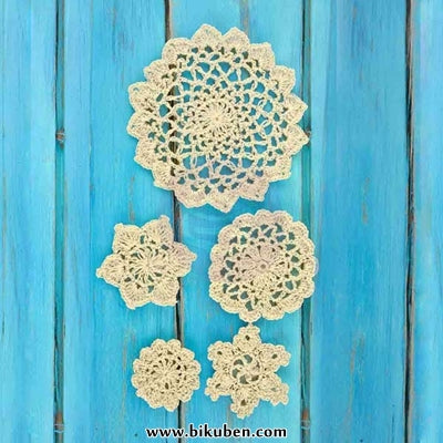 Prima - Crochet Doilies - Gold