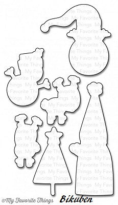 Die-namics: Christmas Cuteness - dies