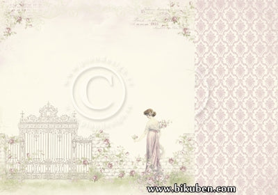 Pion Design - Where the Roses Grow - Scent of Roses 12x12"